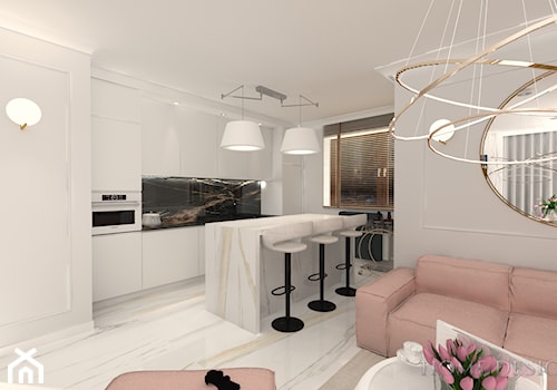 Luksusowy Apartament w Gdyni - Kuchnia, styl nowoczesny - zdjęcie od Home Design Ilona Schmidt