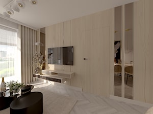 Mieszkanie w Kołobrzegu - Salon, styl nowoczesny - zdjęcie od Home Design Ilona Schmidt