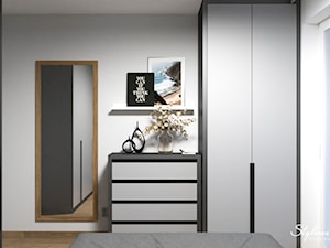 Sypialnia 12 m2 - zdjęcie od STYLOWE ARANŻACJE Studio Projektowania Wnętrz