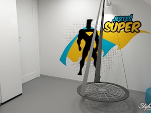 Pokój z motywem super bohatera 05 - zdjęcie od STYLOWE ARANŻACJE Studio Projektowania Wnętrz