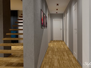Długi korytarz - zdjęcie od STYLOWE ARANŻACJE Studio Projektowania Wnętrz