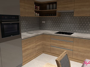 Kuchnia - przestronna i kobieca wizualizacja 5 - zdjęcie od STYLOWE ARANŻACJE Studio Projektowania Wnętrz