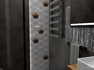 Męska łazienka 4 - zdjęcie od STYLOWE ARANŻACJE Studio Projektowania Wnętrz