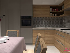 Kuchnia - przestronna i kobieca wizualizacja 4 - zdjęcie od STYLOWE ARANŻACJE Studio Projektowania Wnętrz