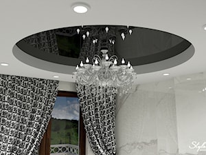 Łazienka glamour z okrągła wanną 2 - zdjęcie od STYLOWE ARANŻACJE Studio Projektowania Wnętrz