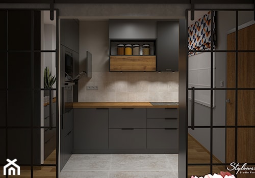 Kuchnia loft 01 - zdjęcie od STYLOWE ARANŻACJE Studio Projektowania Wnętrz
