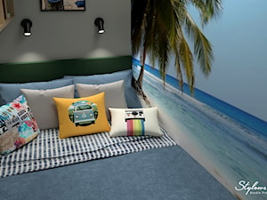 Kącik na sypialnię - zdjęcie od STYLOWE ARANŻACJE Studio Projektowania Wnętrz