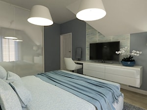 Sypialnia główna - zdjęcie od Pracownia Projektowa Ładne Wnętrza