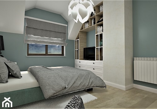 Sypialnia gościnna - zdjęcie od Pracownia Projektowa Ładne Wnętrza