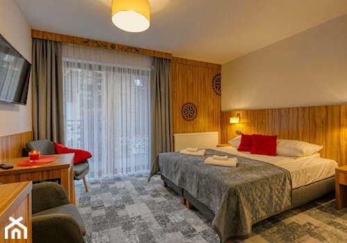 Hotel WILLA MARTI GOLD w Zakopanem - Sypialnia, styl skandynawski - zdjęcie od LYSNE.PL