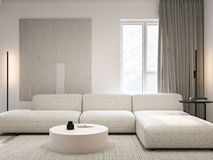 82. Centro Ursus - Salon, styl minimalistyczny - zdjęcie od am.home
