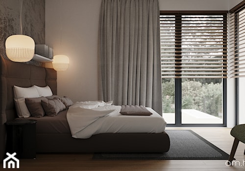 150. Krzywiec - Sypialnia, styl minimalistyczny - zdjęcie od am.home