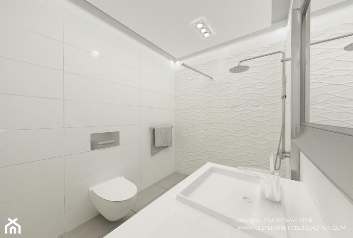 projekt łazienki / mieszkanie prywatne - Łazienka, styl tradycyjny - zdjęcie od Ciepłe wnętrze
