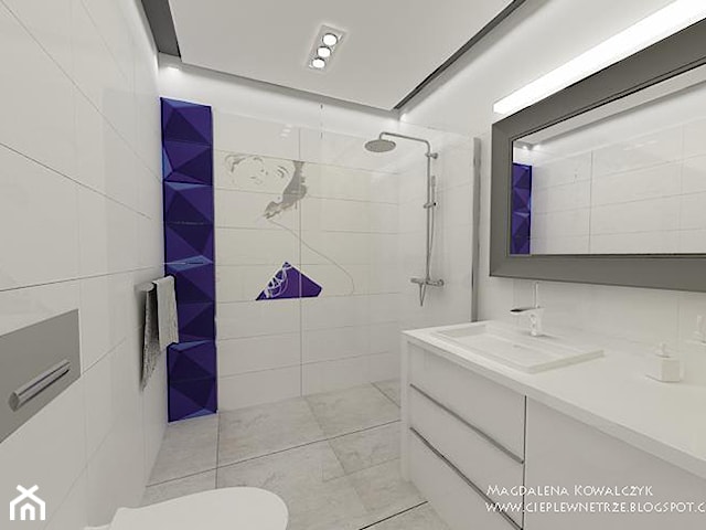 projekt łazienki wersja 2 / mieszkanie prywatne 