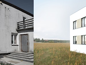 Dom typu kostka - zdjęcie od BIAMS Budownictwo i Architektura Marcin Sieradzki - projektant, architekt