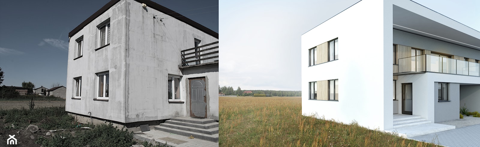 Dom typu kostka - zdjęcie od BIAMS Budownictwo i Architektura Marcin Sieradzki - projektant, architekt - Homebook