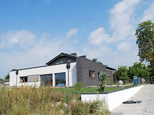 nowoczesny dom w Łodzi - zdjęcie od BIAMS Budownictwo i Architektura Marcin Sieradzki - projektant, architekt