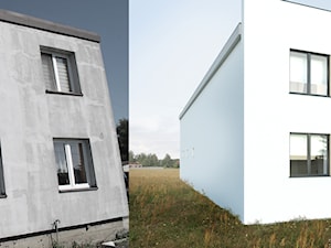 Przebudowa domu typu kostka - zdjęcie od BIAMS Budownictwo i Architektura Marcin Sieradzki - projektant, architekt