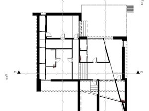 Rozkład pomieszczeń na górnej kondygnacji - zdjęcie od BIAMS Budownictwo i Architektura Marcin Sieradzki - projektant, architekt