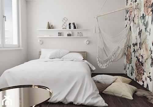Sypialnia z hamakiem - zdjęcie od MRÓZdesign