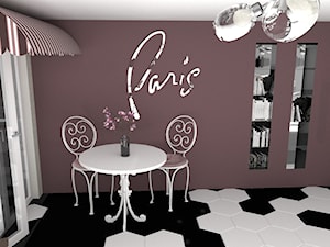 Paryż - Salon, styl glamour - zdjęcie od MRÓZdesign