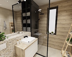 Łazienka industralna - zdjęcie od MRÓZdesign - Homebook