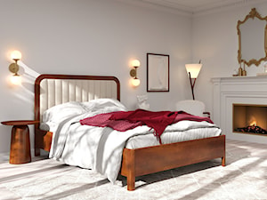 Nowa kolekcja łóżek z tapicerowanymi zagłówkami w drewnianej ramie