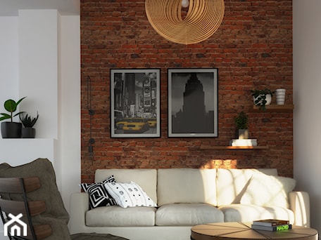 Aranżacje wnętrz - Salon: visualization of the industrial livingroom - daylight - LazyPanda Studio. Przeglądaj, dodawaj i zapisuj najlepsze zdjęcia, pomysły i inspiracje designerskie. W bazie mamy już prawie milion fotografii!