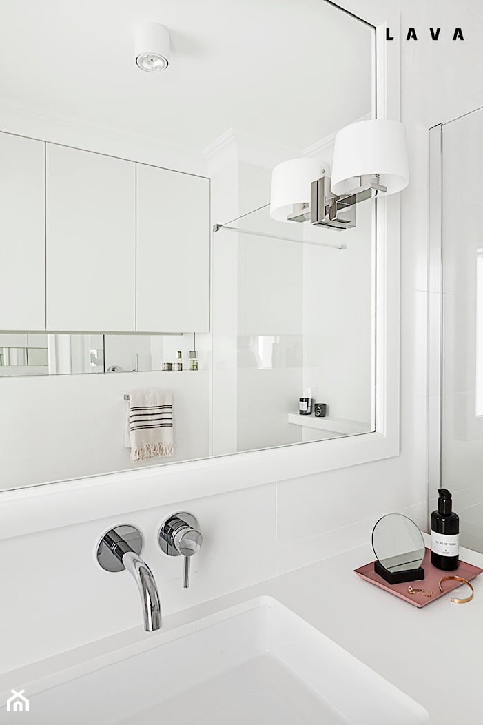 Apartament dla dwojga- realizacja - Średnia łazienka, styl nowoczesny - zdjęcie od LAVA Projektowanie Wnętrz - Homebook