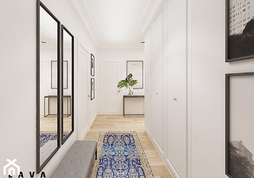 Apartament dla dwojga - Hol / przedpokój, styl nowoczesny - zdjęcie od LAVA Projektowanie Wnętrz