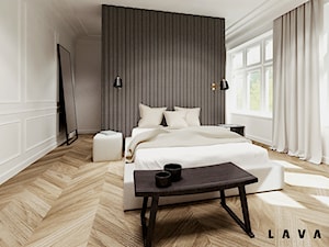 eklektyczne powiązania - Sypialnia, styl nowoczesny - zdjęcie od LAVA Projektowanie Wnętrz