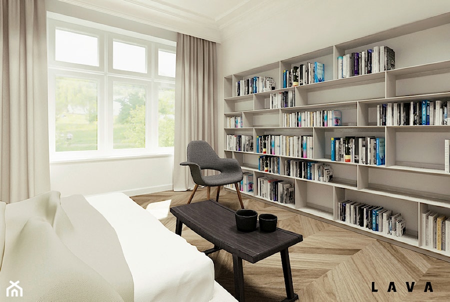 eklektyczne powiązania - Sypialnia, styl nowoczesny - zdjęcie od LAVA Projektowanie Wnętrz