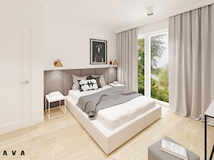 Apartament dla dwojga - Sypialnia, styl nowoczesny - zdjęcie od LAVA Projektowanie Wnętrz