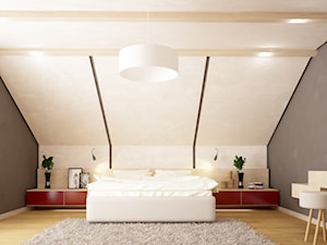 DOM BOLECHOWICE - Sypialnia, styl minimalistyczny - zdjęcie od TG WNĘTRZA