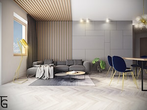 SALON NA SEMINARYJSKIEJ - Duża sypialnia, styl minimalistyczny - zdjęcie od TG WNĘTRZA
