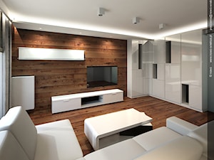 Mieszkanie w bieli - Salon, styl minimalistyczny - zdjęcie od NOWO. arch&des!gn
