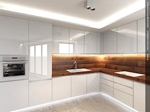 Mieszkanie w bieli - Kuchnia, styl minimalistyczny - zdjęcie od NOWO. arch&des!gn