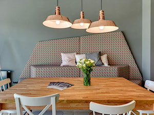 BIURO INSIDERS GDAŃSK - Średnie z sofą szare biuro, styl nowoczesny - zdjęcie od INSIDERS