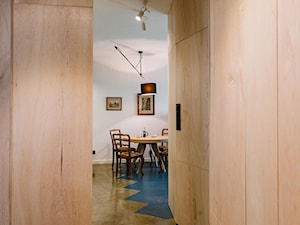 Mieszkanie na Sielcach - Średnia szara jadalnia jako osobne pomieszczenie - zdjęcie od Mili Młodzi Ludzie