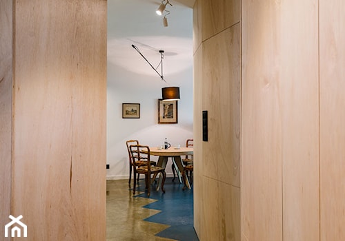 Mieszkanie na Sielcach - Średnia szara jadalnia jako osobne pomieszczenie - zdjęcie od Mili Młodzi Ludzie