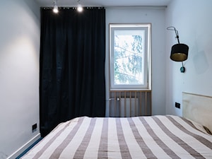 Mieszkanie na Sielcach - Mała biała sypialnia - zdjęcie od Mili Młodzi Ludzie