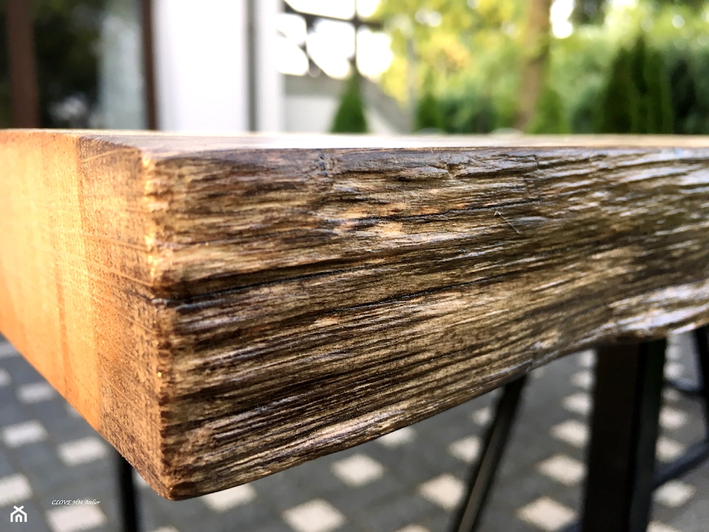 Stół dębowy ze starego drewna - zdjęcie od CLOVE Stoły ze starego drewna - Homebook