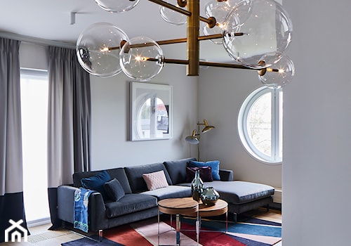 Apartament Ustronie - Salon, styl nowoczesny - zdjęcie od BBHome Design