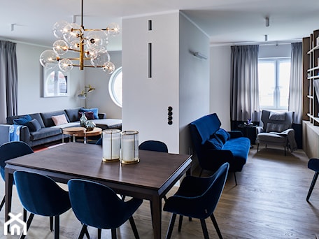 Aranżacje wnętrz - Jadalnia: Apartament Ustronie - Jadalnia, styl nowoczesny - BBHome Design. Przeglądaj, dodawaj i zapisuj najlepsze zdjęcia, pomysły i inspiracje designerskie. W bazie mamy już prawie milion fotografii!