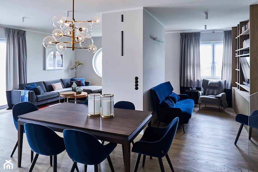 Apartament Ustronie - Jadalnia, styl nowoczesny - zdjęcie od BBHome Design