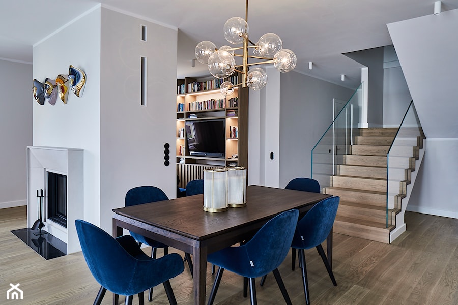 Apartament Ustronie - Jadalnia, styl nowoczesny - zdjęcie od BBHome Design