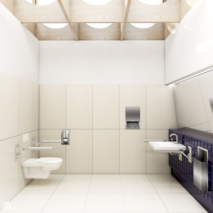 Toaleta publiczna dla niepełnosprawnych - zdjęcie od Studio NUZ