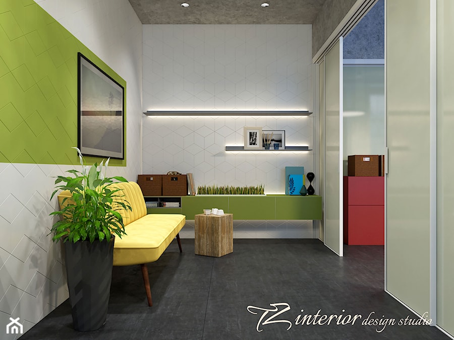 Design concept of the interior office for IT company - Wnętrza publiczne - zdjęcie od tz_interior