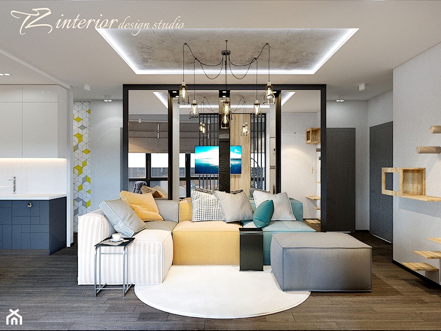 House Interior Design Ideas - Średni szary salon - zdjęcie od tz_interior