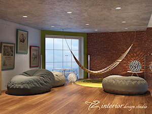 Design concept of the interior office for IT company